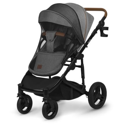 Lionelo - Cochecito combinable 2 en 1 MARI TOUR Gris Piedra