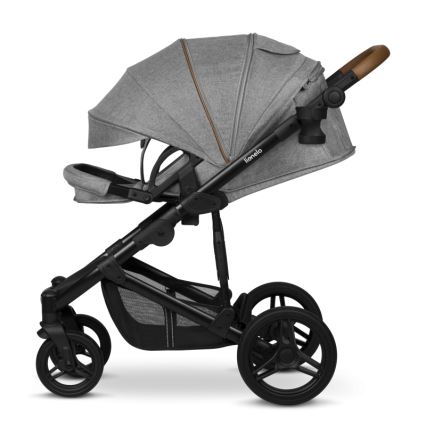 Lionelo - Cochecito combinable 2 en 1 MARI TOUR Gris Piedra