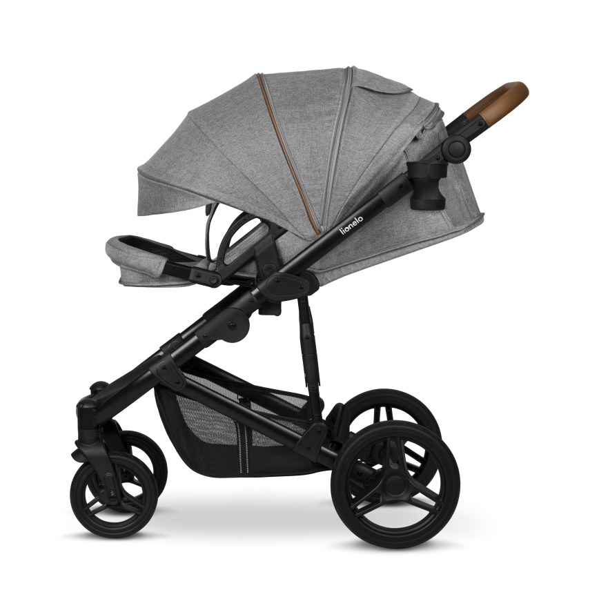 Lionelo - Cochecito combinable 2 en 1 MARI TOUR Gris Piedra