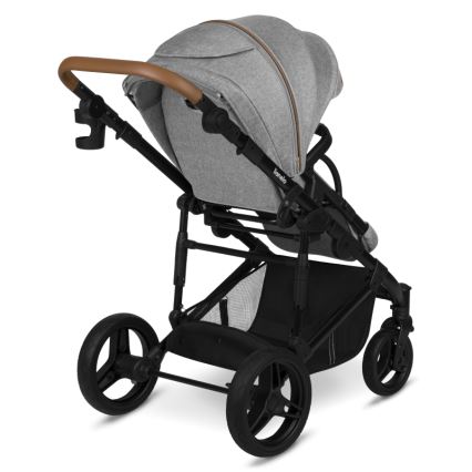 Lionelo - Cochecito combinable 2 en 1 MARI TOUR Gris Piedra