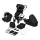 Lionelo - Cochecito combinable 3 en 1 AMBER Negro/Plateado