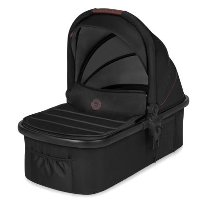 Lionelo - Cochecito combinable 3 en 1 AMBER Negro/Plateado