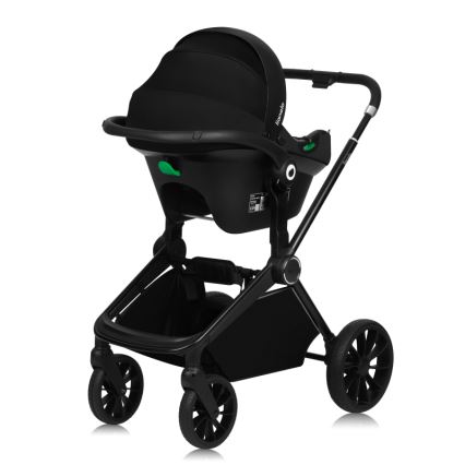 Lionelo - Cochecito combinable 3 en 1 MIKA PLUS Verde oliva