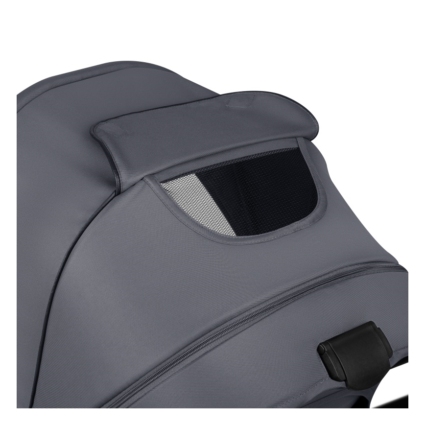 Lionelo - Cochecito combinado 2 en 1 AMBER PLUS Gris grafito