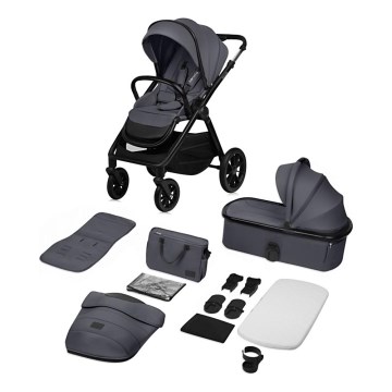Lionelo - Cochecito combinado 2 en 1 LAYLA Gris Piedra