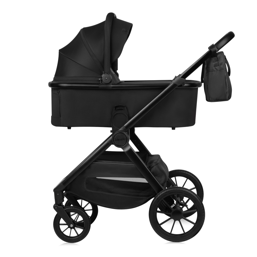 Lionelo - Cochecito combinado 2 en 1 LAYLA Ónix Negro