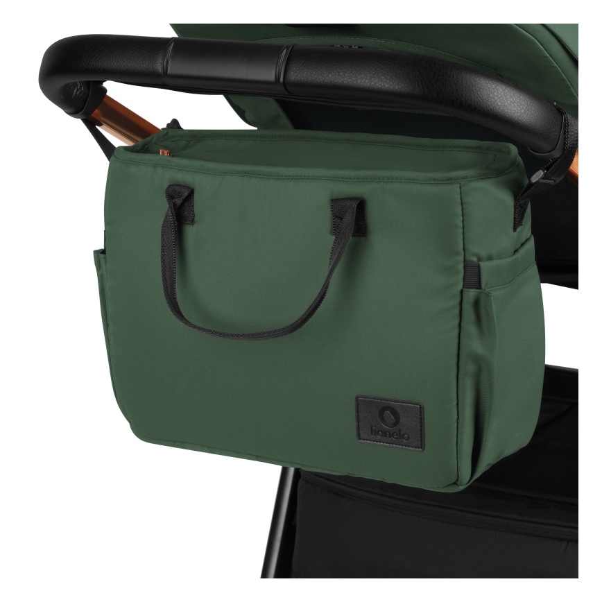 Lionelo - Cochecito combinado 2 en 1 LAYLA Verde Bosque
