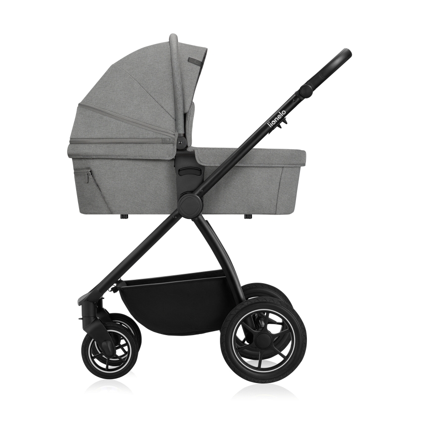 Lionelo - Cochecito combinado 2 en 1 MERIL Grey Stone