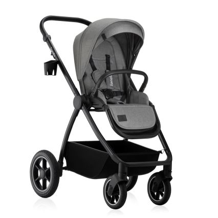 Lionelo - Cochecito combinado 2 en 1 MERIL Grey Stone