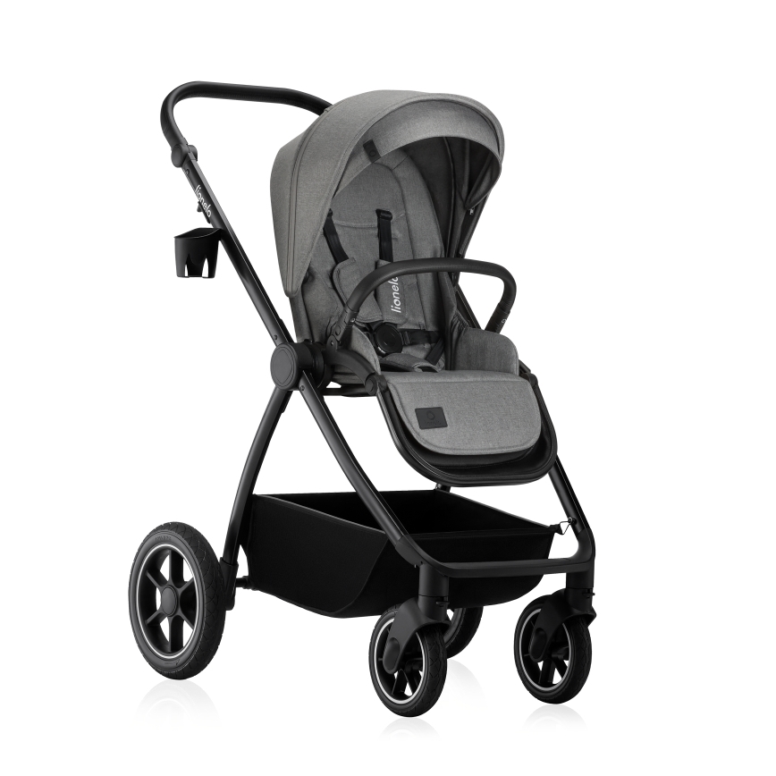 Lionelo - Cochecito combinado 2 en 1 MERIL Grey Stone