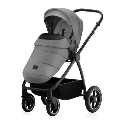 Lionelo - Cochecito combinado 2 en 1 MERIL Grey Stone