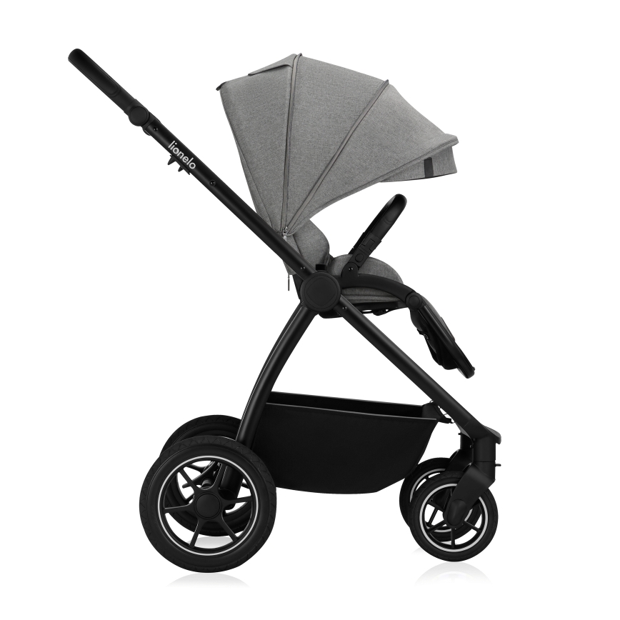 Lionelo - Cochecito combinado 2 en 1 MERIL Grey Stone