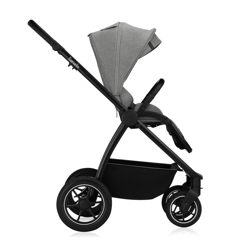 Lionelo - Cochecito combinado 2 en 1 MERIL Grey Stone