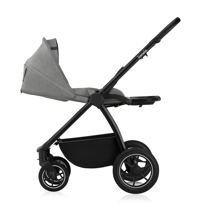 Lionelo - Cochecito combinado 2 en 1 MERIL Grey Stone