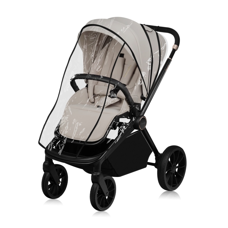 Lionelo - Cochecito combinado 2 en 1 MIKA PLUS Beige arena