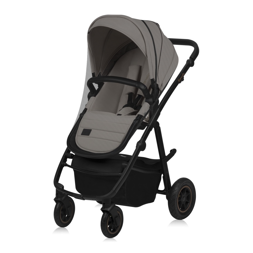 Lionelo - Cochecito combinado 3 en 1 AMBER PLUS Beige Sand