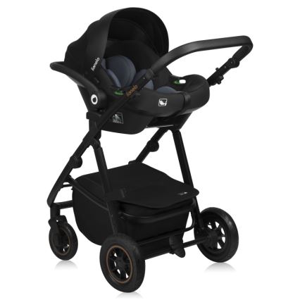 Lionelo - Cochecito combinado 3 en 1 AMBER PLUS Beige Sand