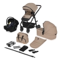Lionelo - Cochecito combinado 3 en 1 BIANKA Beige Arena