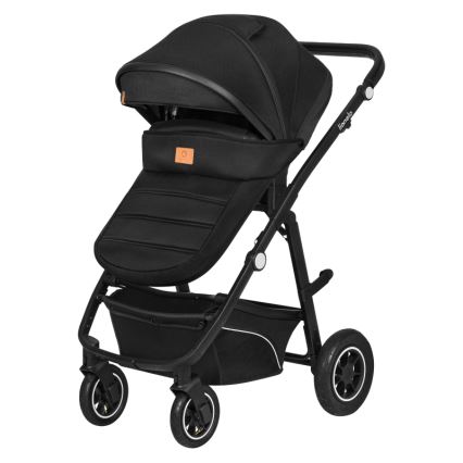 Lionelo - Cochecito combinado 3 en 1 BIANKA Black Onyx