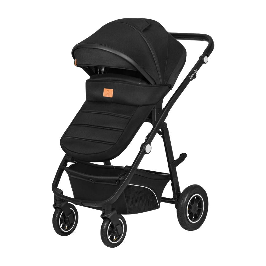 Lionelo - Cochecito combinado 3 en 1 BIANKA Black Onyx
