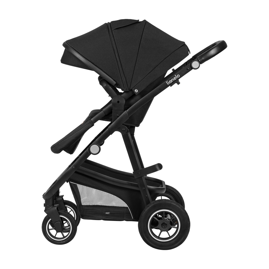 Lionelo - Cochecito combinado 3 en 1 BIANKA Black Onyx