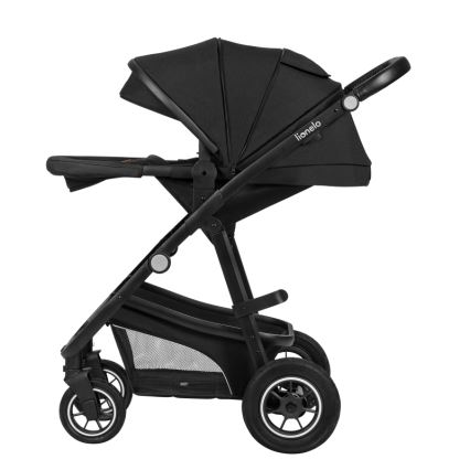 Lionelo - Cochecito combinado 3 en 1 BIANKA Black Onyx