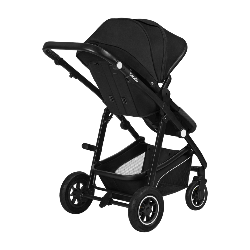 Lionelo - Cochecito combinado 3 en 1 BIANKA Black Onyx