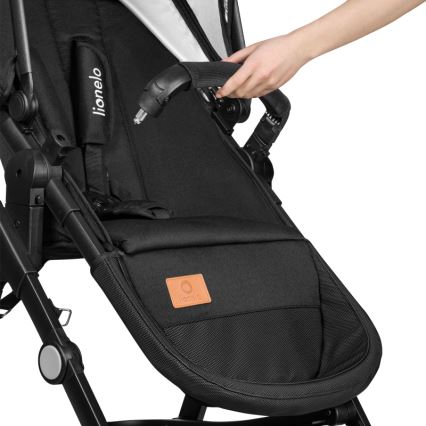 Lionelo - Cochecito combinado 3 en 1 BIANKA Black Onyx