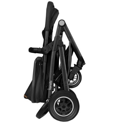 Lionelo - Cochecito combinado 3 en 1 BIANKA Black Onyx