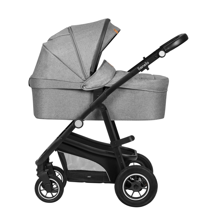 Lionelo - Cochecito combinado 3 en 1 BIANKA Gris Piedra