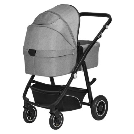 Lionelo - Cochecito combinado 3 en 1 BIANKA Gris Piedra
