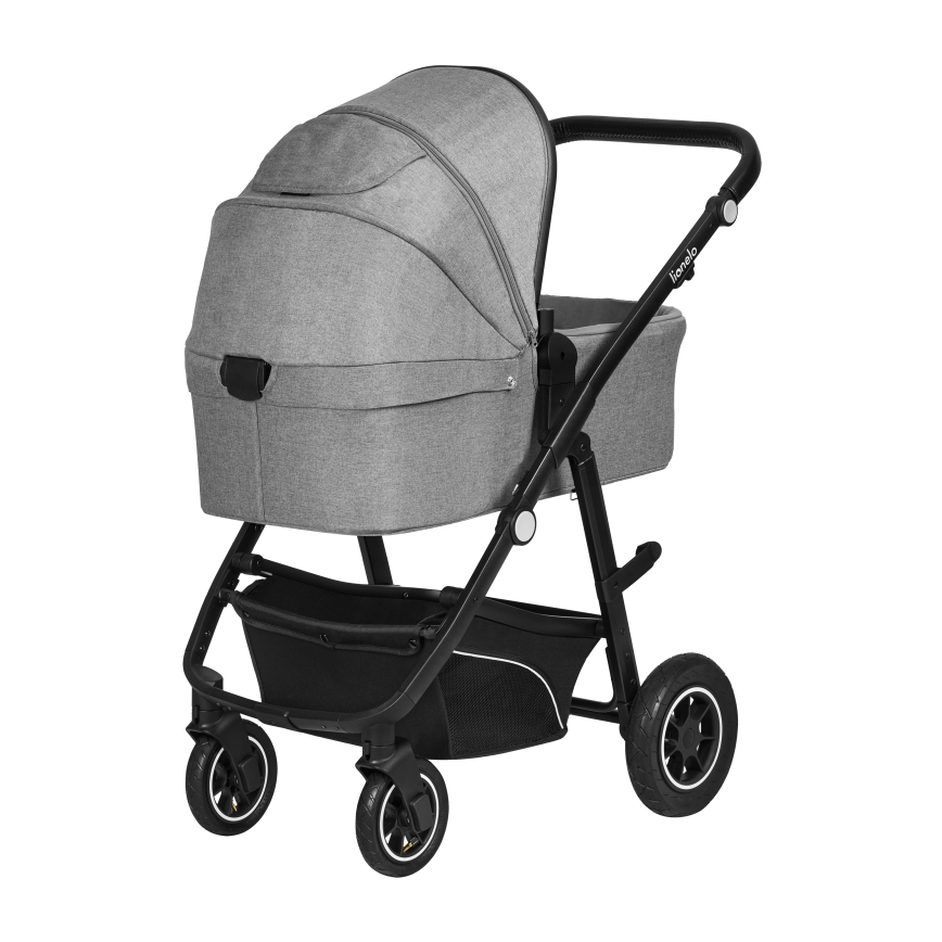 Lionelo - Cochecito combinado 3 en 1 BIANKA Gris Piedra