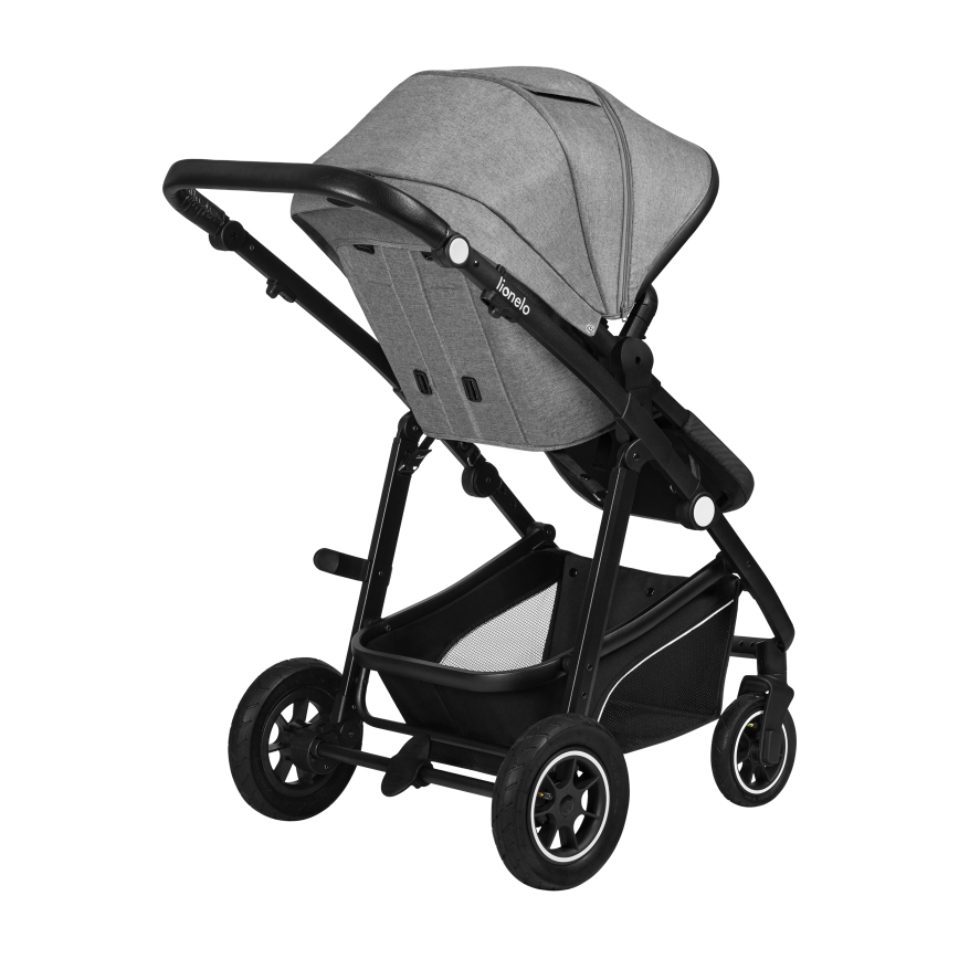 Lionelo - Cochecito combinado 3 en 1 BIANKA Gris Piedra