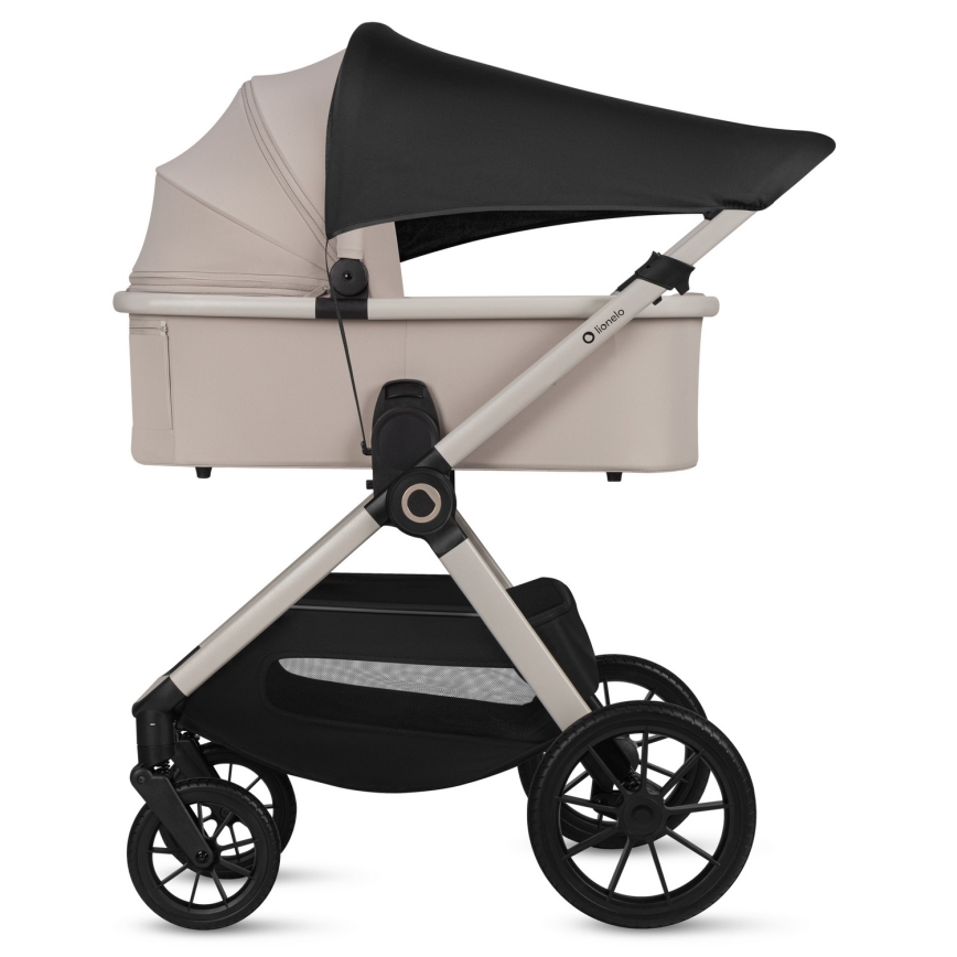 Lionelo - Cochecito combinado 3 en 1 LAYLA Beige Sand