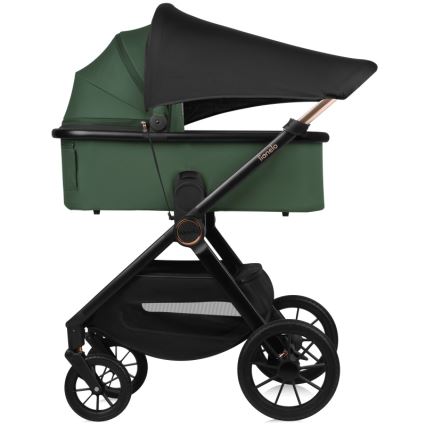 Lionelo - Cochecito combinado 3 en 1 LAYLA Green Forest
