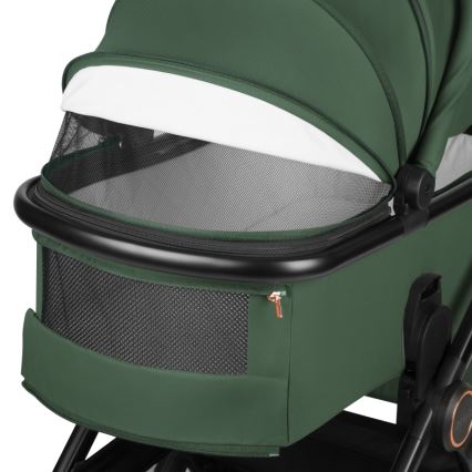 Lionelo - Cochecito combinado 3 en 1 LAYLA Green Forest