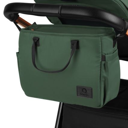 Lionelo - Cochecito combinado 3 en 1 LAYLA Green Forest