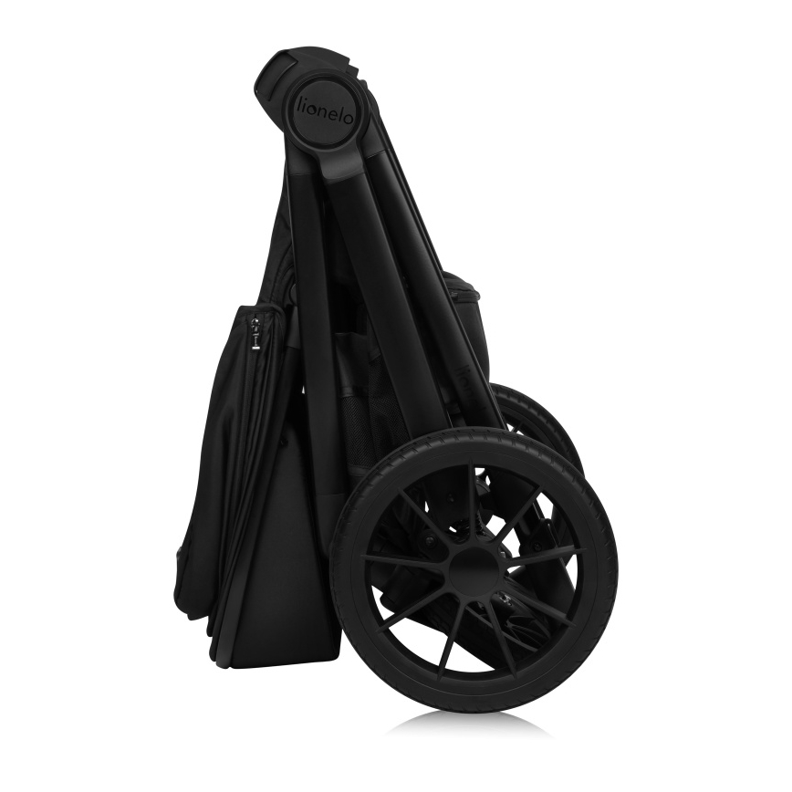 Lionelo - Cochecito combinado 3 en 1 LAYLA Negro Ónix