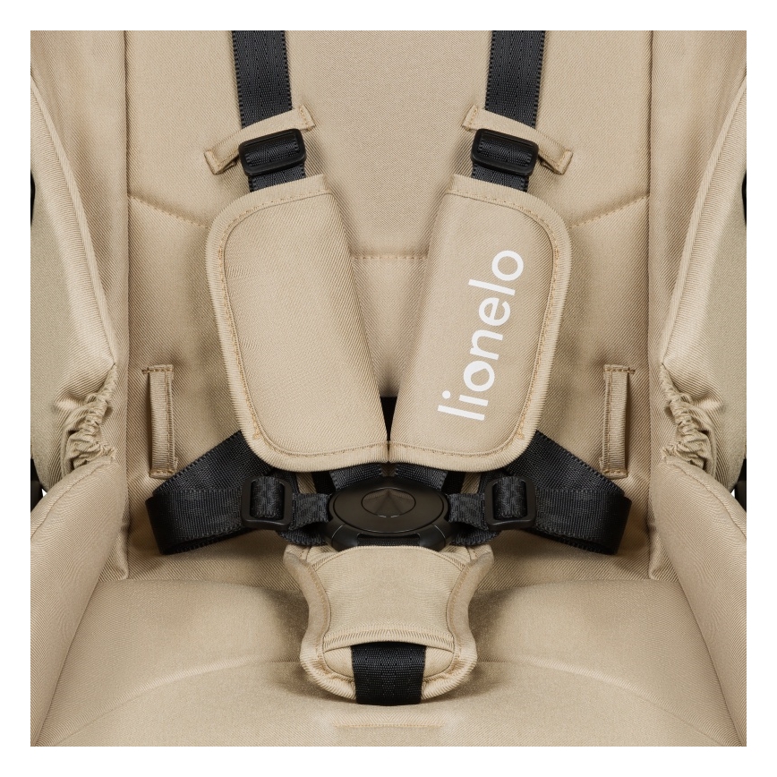 Lionelo - Cochecito combinado 3 en 1 MERIL Beige Arena