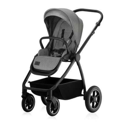 Lionelo - Cochecito combinado 3 en 1 MERIL Grey Stone