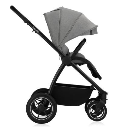 Lionelo - Cochecito combinado 3 en 1 MERIL Grey Stone