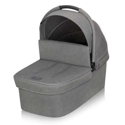 Lionelo - Cochecito combinado 3 en 1 MERIL Grey Stone
