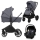 Lionelo - Cochecito combinado 3 en 1 MIKA PLUS Grey Stone
