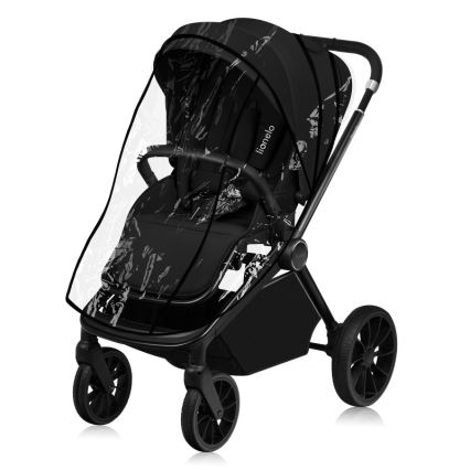 Lionelo - Cochecito combinado 3 en 1 MIKA PLUS Negro Ónix