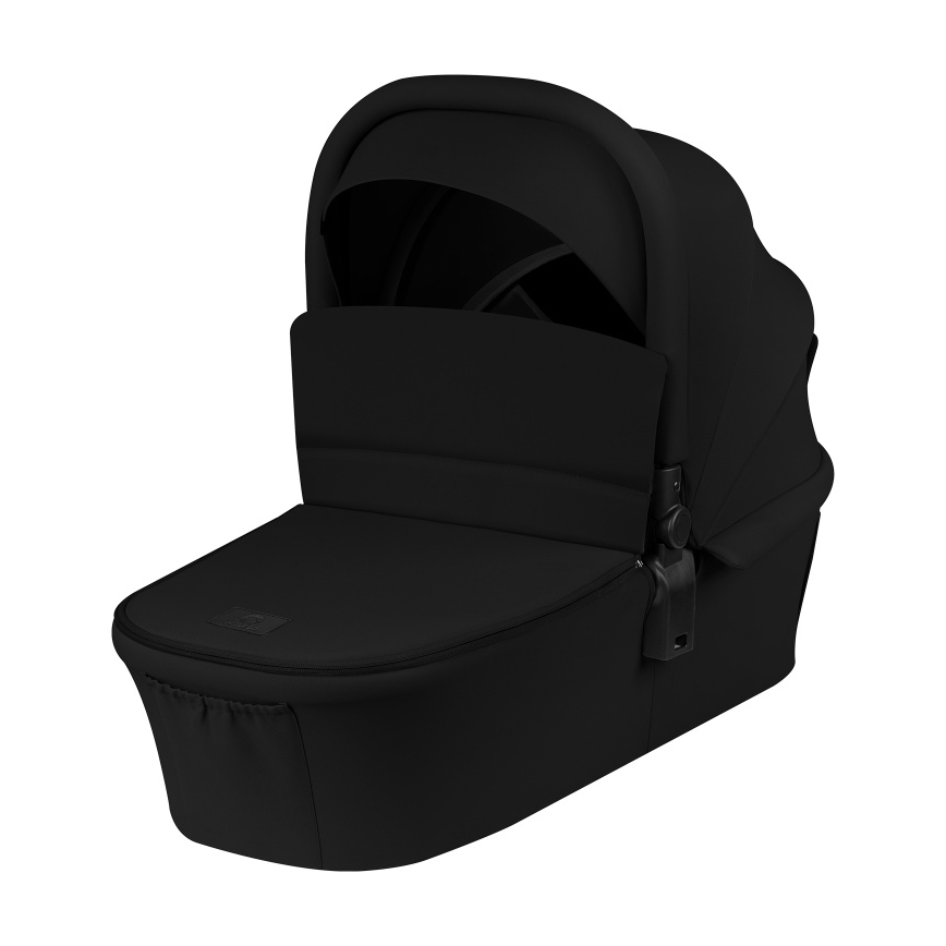 Lionelo - Cochecito combinado 3 en 1 MIKA PLUS Negro Ónix