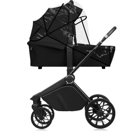 Lionelo - Cochecito combinado 3 en 1 MIKA PLUS Negro Ónix
