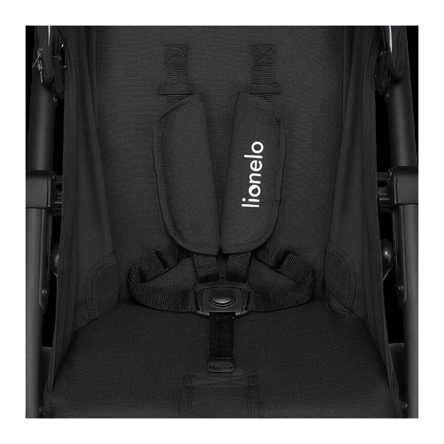Lionelo - Cochecito deportivo ANNET PLUS negro
