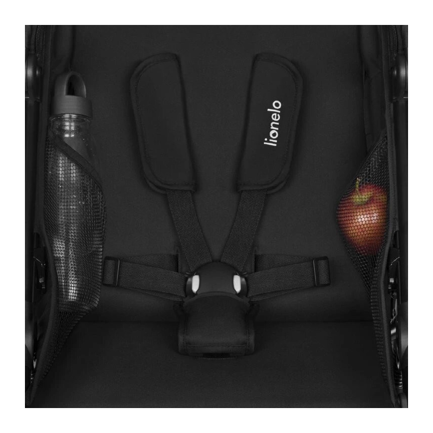 Lionelo - Cochecito deportivo AZURA negro