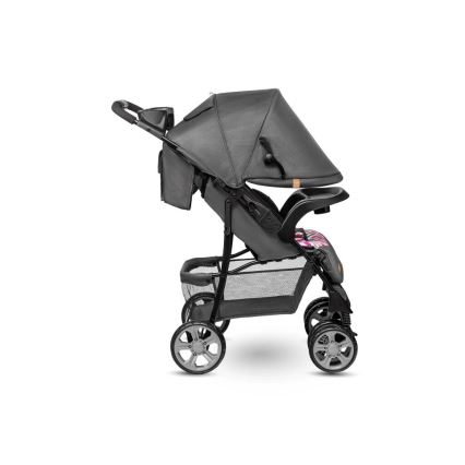 Lionelo - Cochecito deportivo EMMA PLUS gris