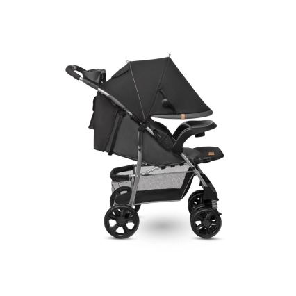 Lionelo - Cochecito deportivo EMMA PLUS negro